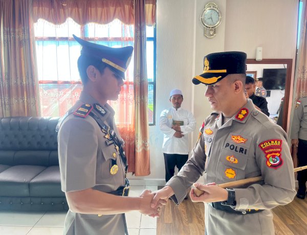 IPTU Alfathan Bimo Pratama Resmi Jabat Kasat Lantas Polres Manggarai, Polda NTT.