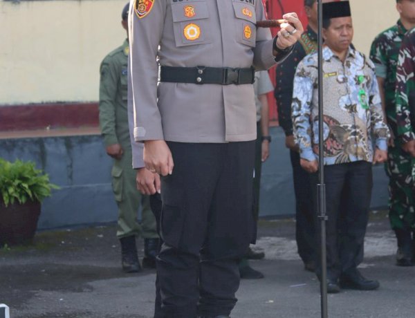 Kapolres Manggarai Pimpin Apel Pagi, Apresiasi Kinerja Anggota dan Tekankan Peningkatan Citra Polri Jelang Hari Bhayangkara ke-80