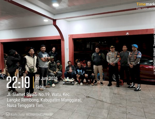 JAGA SITUASI KAMTIBMAS TETAP KONDUSIF, PAMAPTA III POLRES MANGGARAI GELAR PATROLI MALAM ANTISIPASI POTENSI GANGGUAN KEAMANAN