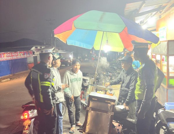 SATLANTAS POLRES MANGGARAI GELAR PATROLI MALAM ANTISIPASI BALAP LIAR DAN LAKA LANTAS, WUJUDKAN KEAMANAN DAN KESELAMATAN BERLALU LINTAS