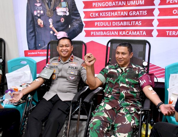 Wujud Nyata Polda NTT Penuh Kasih untuk Masyarakat, Polda NTT Gelar Bhakti Kesehatan Hari Bhayangkara ke 80