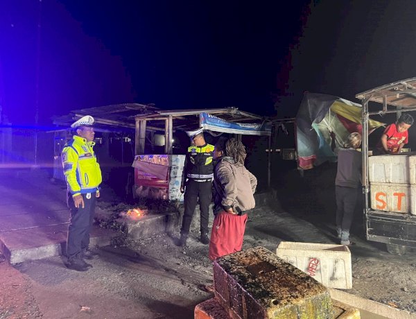 Satlantas Polres Manggarai Intensifkan Patroli Malam untuk Antisipasi Balap Liar dan Menekan Angka Kecelakaan Lalu Lintas