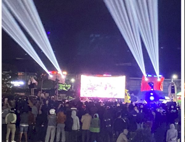 WUJUDKAN RASA NYAMAN DAN AMAN, POLRES MANGGARAI GELAR PENGAMANAN HUMANIS ,  NOBAR  FINAL PIALA DUNIA 2026