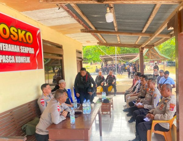 *Polda NTT Kedepankan Musyawarah dan Pendekatan Adat, Situasi Pasca Konflik di Adonara Timur Semakin Kondusif*