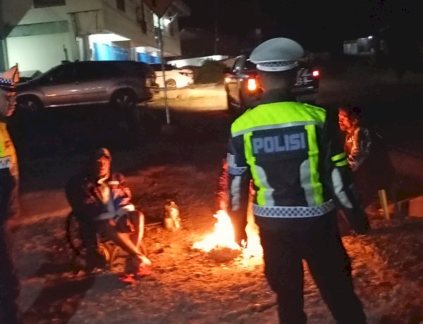 Patroli Malam Satlantas Polres Manggarai Intensif Cegah Balap Liar dan Tekan Angka Kecelakaan Lalu Lintas