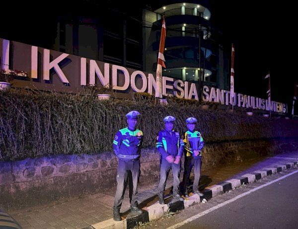 Patroli Malam Satlantas Polres Manggarai Intensif Cegah Balap Liar dan Tekan Angka Kecelakaan Lalu Lintas