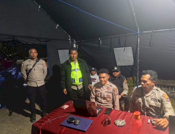 Polres Manggarai Amankan Distribusi Logistik Bencana ke Sejumlah Wilayah