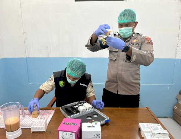 Pastikan Keamanan dan Kelayakan Pangan, Tim Food Security Polres Manggarai Periksa Menu Program MBG di SPPG Yayasan Kemala Bhayangkari
