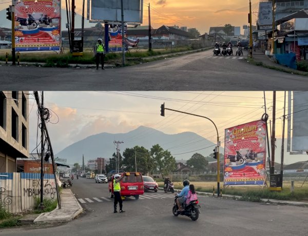 SATUAN LALU LINTAS POLRES MANGGARAI GENCAR LAKSANAKAN PATROLI, WUJUDKAN KOTA RUTENG YANG TERTIB BERLALU LINTAS