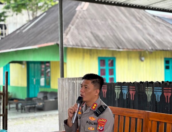DUKUNG PROGRAM 100 HARI KERJA KAPOLRI, KAPOLRES MANGGARAI GELAR KUMPUL BERSAMA MASYARAKAT, SERAP ASPIRASI DAN PERKUAT KAMTIBMAS