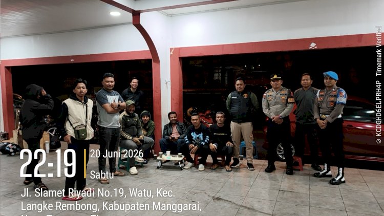 JAGA-SITUASI-KAMTIBMAS-TETAP-KONDUSIF,-PAMAPTA-III-POLRES-MANGGARAI-GELAR-PATROLI-MALAM-ANTISIPASI-POTENSI-GANGGUAN-KEAMANAN