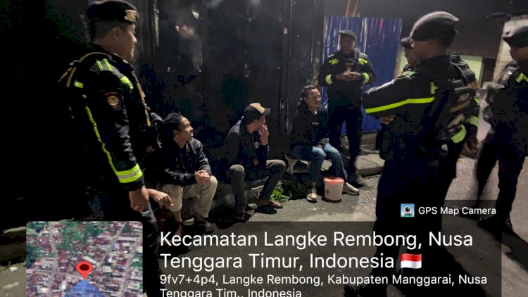 KOMITMEN-JAGA-KAMTIBMAS-KONDUSIF,-SATUAN--SAMAPTA-POLRES-MANGGARAI-GELAR-PATROLI-PERINTIS-PRESISI-MALAM-HARI.