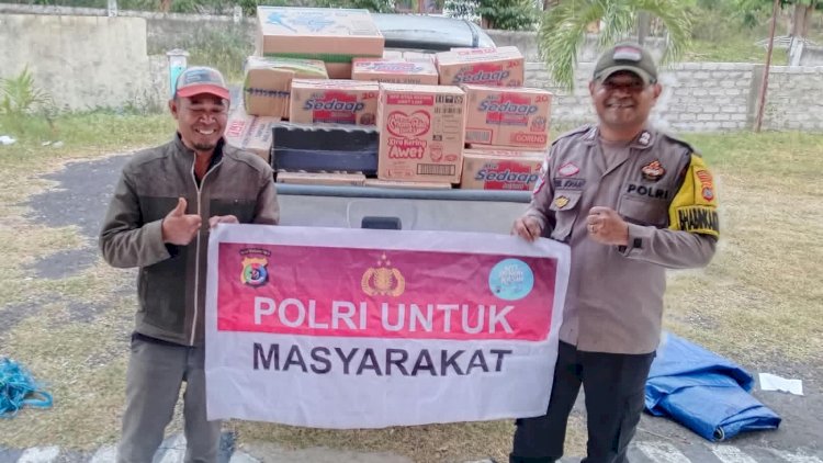 PASCA-GEMPA-BUMI,-POLRES-MANGGARAI-TERUS-SALURKAN-BANTUAN-POLRI-HINGGA-KE-WILAYAH-TERDAMPAK