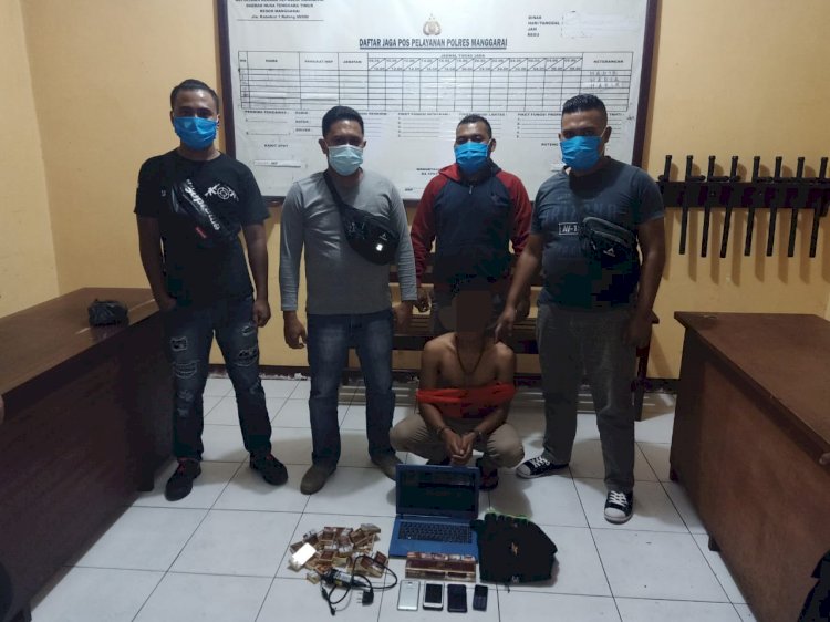 Unit Jatanras Polres Manggarai, Ciduk Pelaku Pencurian