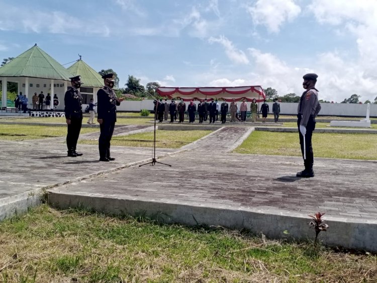 Polres Manggarai Laksanakan Upacara 10 November Peringati Hari Pahlawan ke-75 di TMP.