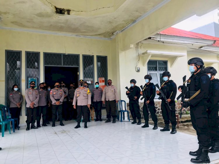 Kapolres Manggarai Pimpin Patroli Gabungan