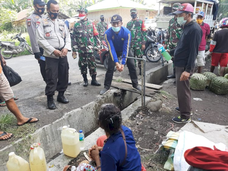 Anggota Polsek Satarmese Himbau Masyarakat