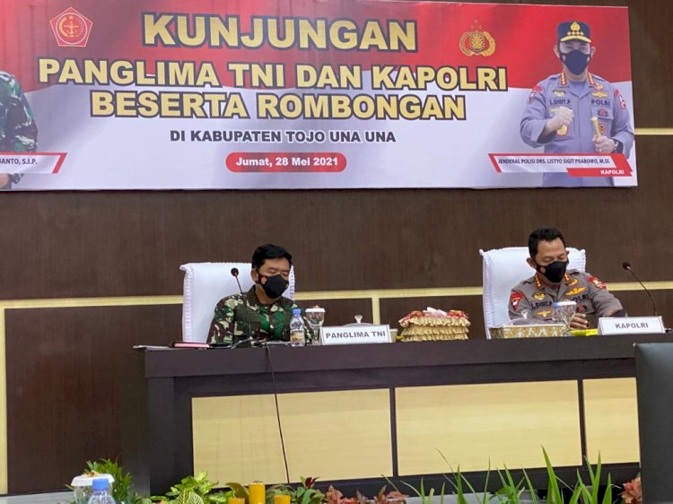 Motivasi Satgas Madago Raya, Panglima TNI dan Kapolri Pastikan Negara Tak Akan Kalah dari Teroris