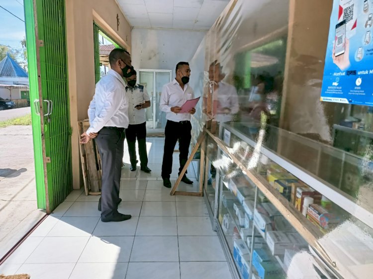 Satuan Resnarkoba Polres Manggarai Melaksanakan Pengecekan  Ketersediaan Obat Dan Harga Penjualan