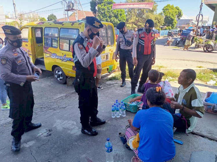 Patroli Unit Sabhara Polres Manggarai