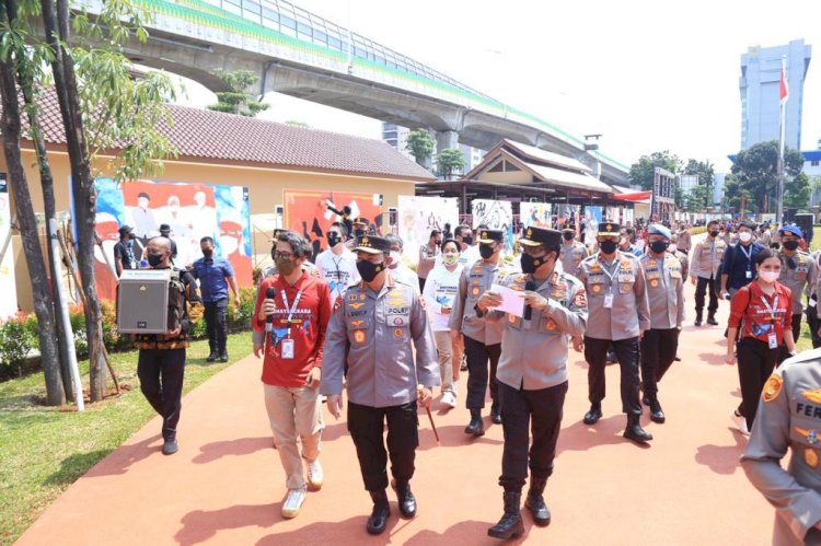 Kadiv Humas: Karya Pemenang Mural akan Dilukis di Tiang Jalan Layang Bus Trasnjakarta Depan Mabes Polri