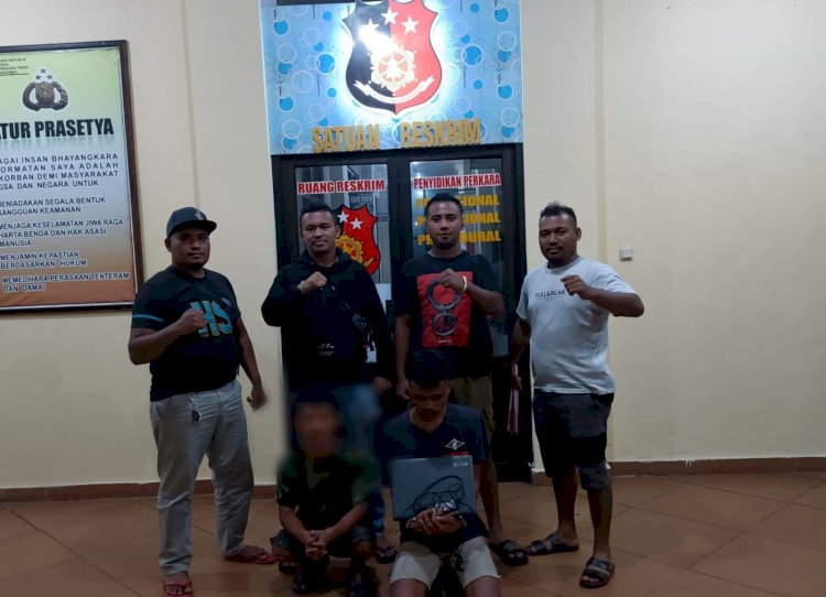 Pelaku  Pencurian Laptop Berhasil Di Bekuk Unit Jatanras Polres Manggarai