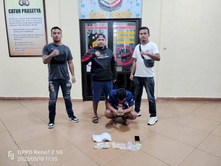 Unit Jatanras Mengamankan Pelaku Bandar Judi Kupon Putih