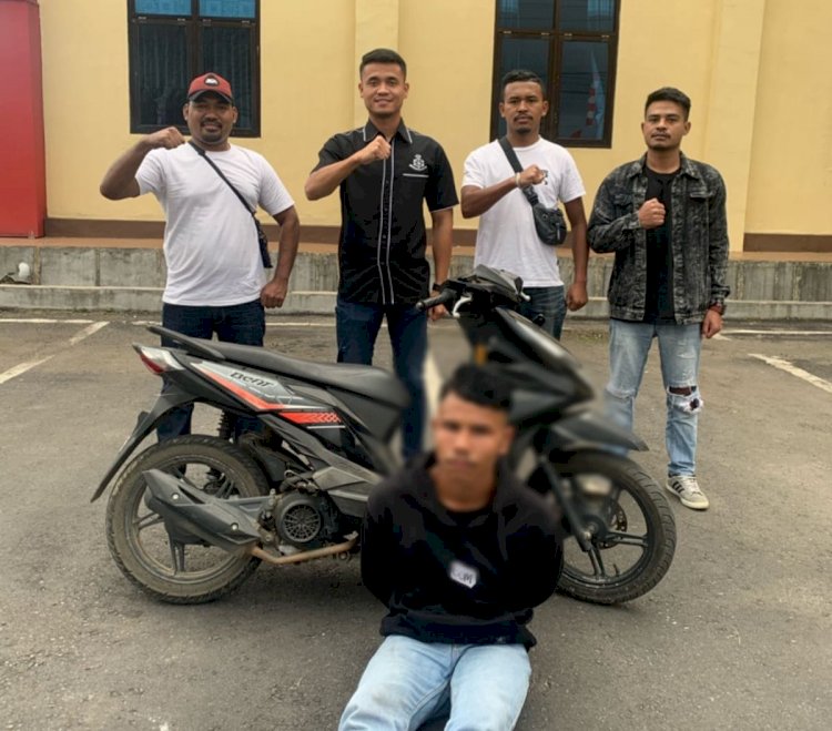 Pelaku Pencurian Sepeda Motor Di Rangat Berhasil Diamankan