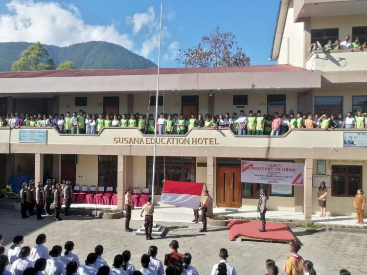 POLWAN GOES TO SCHOOL DALAM RANGKA HARI JADI POLWAN KE-74