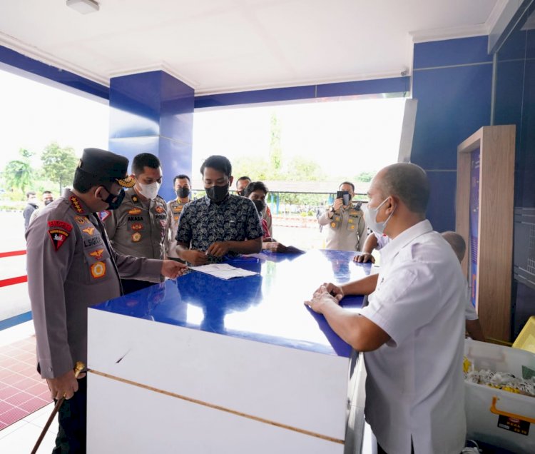 Kapolri Sidak Satpas SIM Polda Metro Jaya