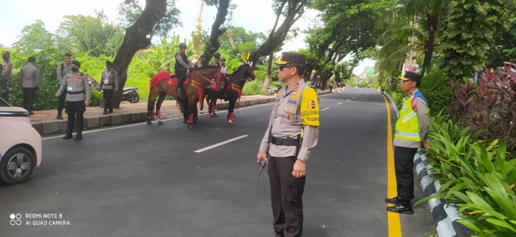 Kapolda Bali Pantau Pengamanan Pintu Masuk Area Tahura Mangrove