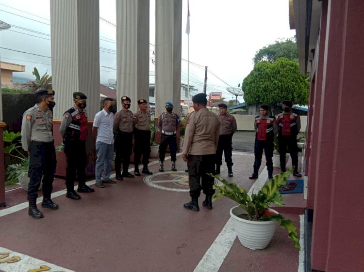 Pengamanan Sidang Di Pengadilan Negeri Ruteng