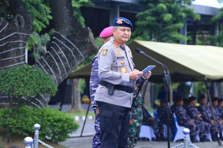 Kalemdiklat Polri Hadiri Penutupan Diklat Integrasi Kampus Kebangsaan TNI dan Polri TA 2022