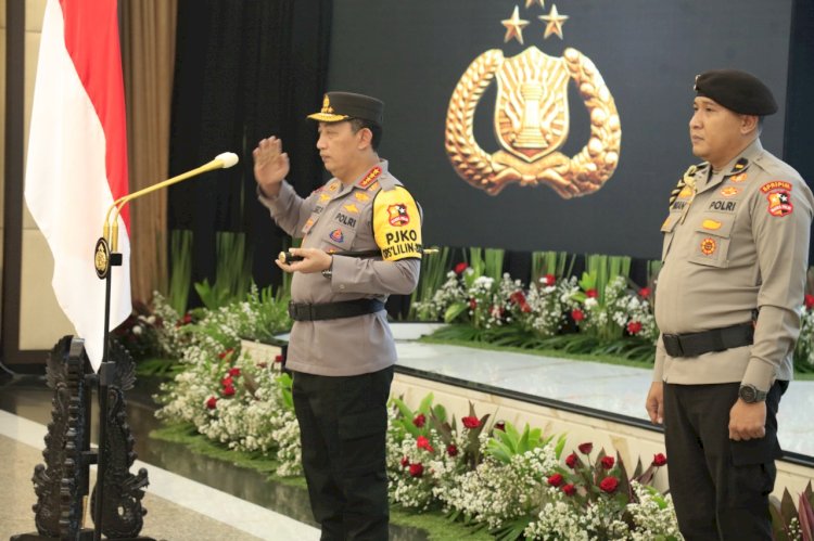 Polri Gelar Upacara Korps Raport ke 42 Pati dan 121 Pamen