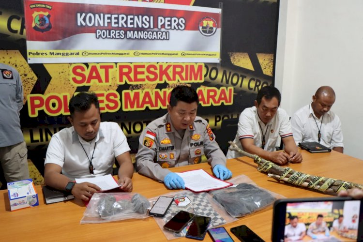 Press Realease  Polres Manggarai : Alami Aniaya, Korban FH Meninggal Dunia