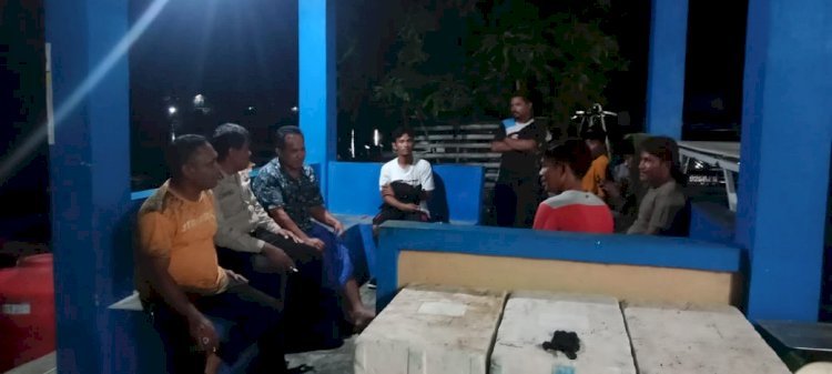 Personel Polsek Reo Laksanakan Patroli Malam