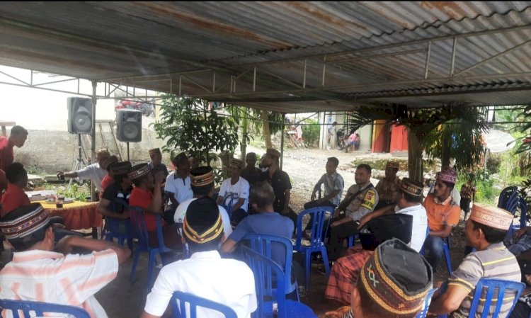 Bhabinkamtibmas Reok Barat Laksanakan Sambang Warga