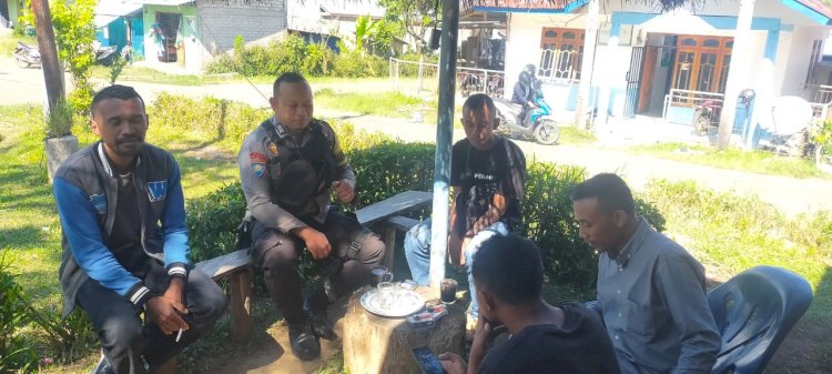 Bhabinkamtibmas Kecamatan Cibal,  aktif melakukan giat pencegahan TPPO (Tindak Pidana Perdagangan Orang) di wilayahnya.