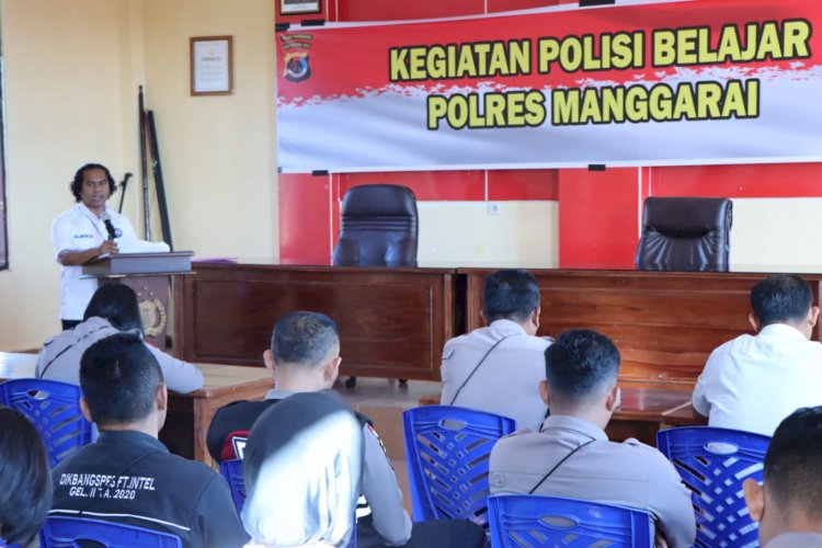 Polisi Belajar Polres Manggarai: Meningkatkan Kompetensi dan Pelayanan Kepolisian