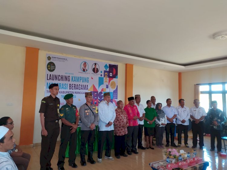 Kampung Moderasi Beragama Diluncurkan untuk Mewujudkan Toleransi Beragama di Kabupaten Manggarai
