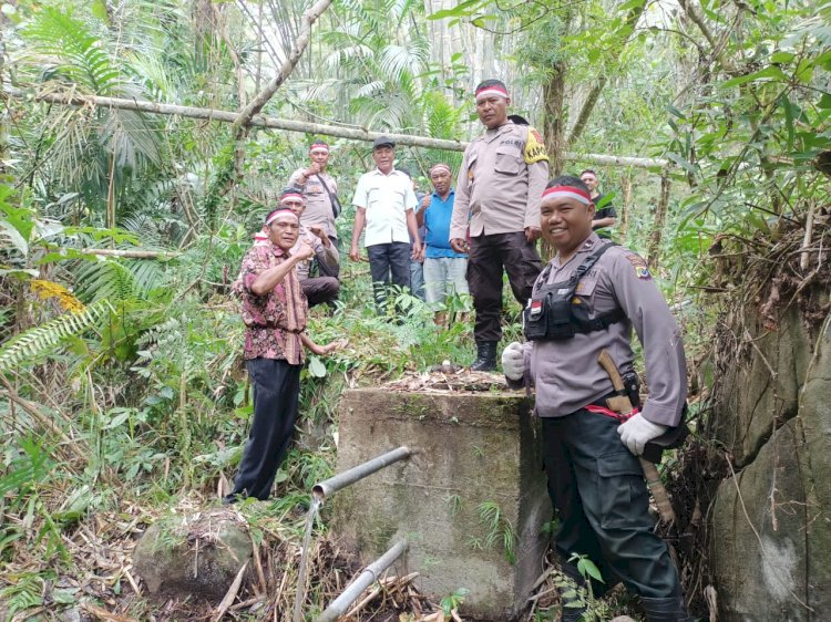 Polsek Satar Mese Gelar Aksi Penghijauan dan Penanaman Pohon Serentak untuk Pelestarian Lingkungan