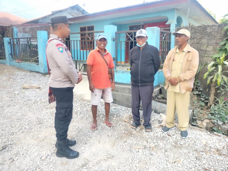 Satuan Binmas Polres Manggarai Gencar Lakukan Giat Pencegahan Tindak Pidana Perdagangan Orang dan Kenakalan Remaja di Wilayah Hukum Polres Manggarai