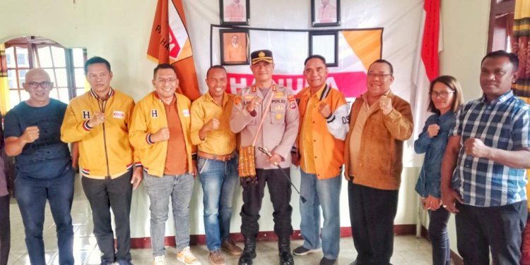 Kapolres Manggarai Jalin Sinergi dengan Partai Politik dalam Persiapan Pemilu 2024