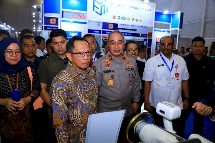 Pameran Indo Security 2023, Polri Raih Juara 1 Kategori Desain Booth Terbaik