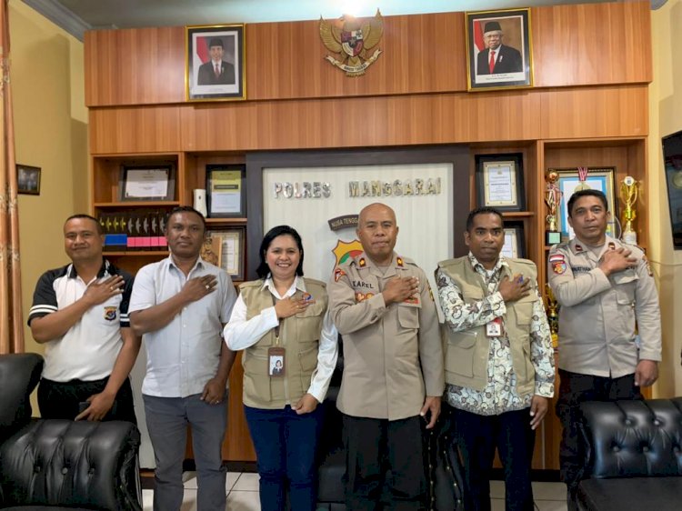 Waka Polres Manggarai Terima Tim Ombudsman RI Perwakilan NTT untuk Penilaian Layanan Publik