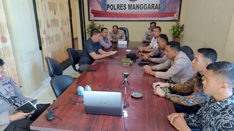 Bimbingan Rohani Mempererat Kebersamaan Personil Polres Manggarai