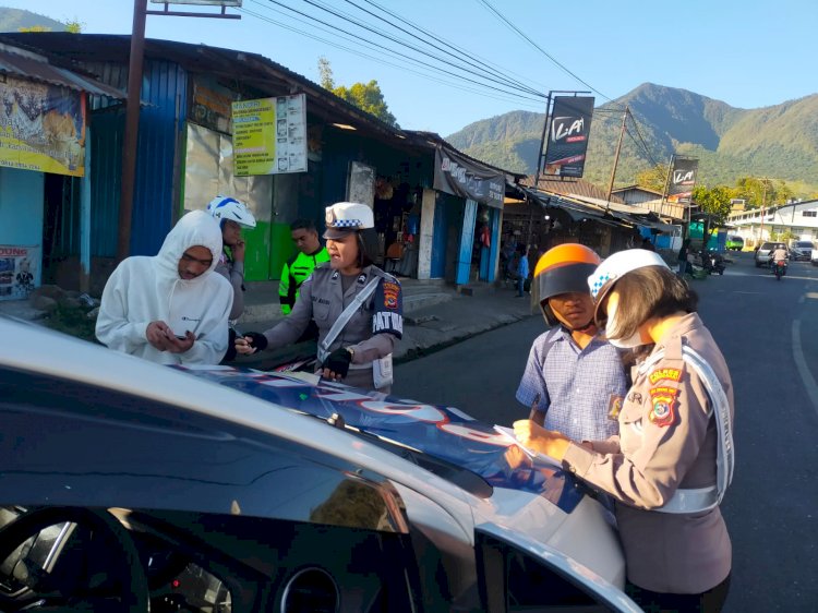 Operasi Zebra Turangga 2023 di Polres Manggarai Berjalan Lancar