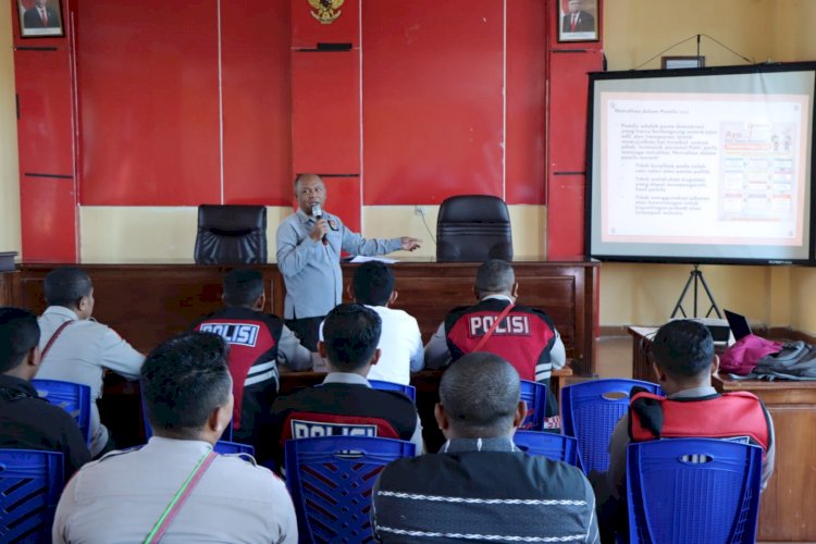 Polres Manggarai Gelar Pelatihan Fungsi Teknis Humas untuk Meningkatkan Kemampuan Komunikasi dan Interaksi Digital