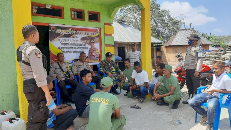 Jumat Curhat di Polsek Reo: Mempererat Silaturahmi dan Tingkatkan Kesadaran Kamtibmas