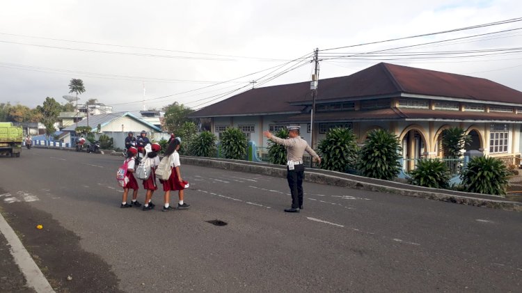 Satuan Lantas Polres Manggarai: Personel Sat Lantas Bersiap Pelaksanaan Gatur Pagi